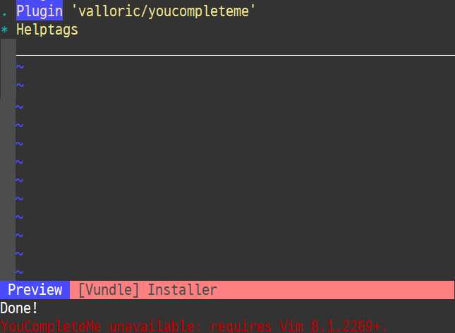 DoneVundleYCM